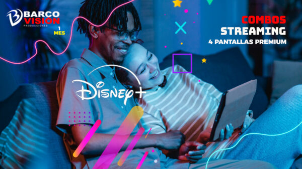 Combo Disney+ 4 Pantallas