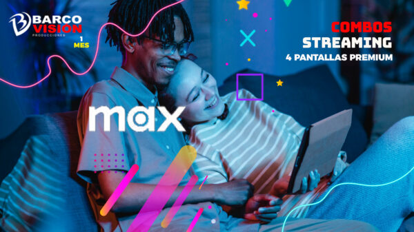 Combo HBO Max 4 Pantallas