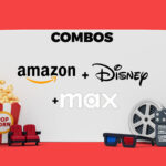 Combo Amazon Prime Video + Disney+ + HBO Max