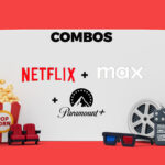 Combo Netflix + HBO Max + Paramount+