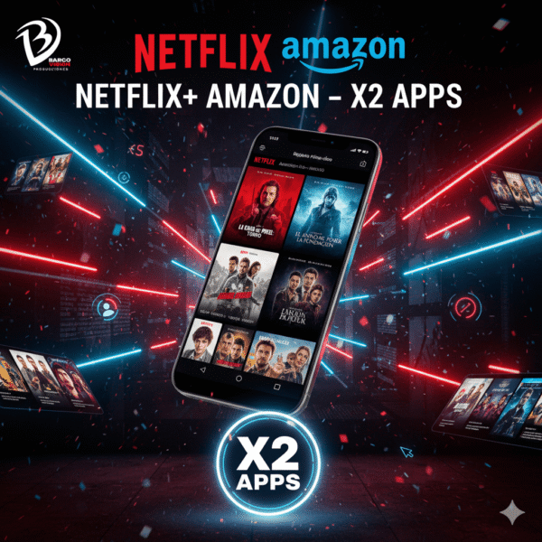 Combo Netflix + Amazon Prime Video